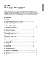 Preview for 3 page of Cotech JD2902LK Instruction Manual