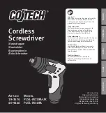 Cotech PLSL-M118A Original Instructions Manual предпросмотр