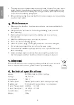 Preview for 8 page of Cotech S1P-TD3-180E Instruction Manual