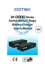 Cotek BP-1205 User Manual preview