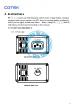 Preview for 8 page of Cotek BP-1205 User Manual