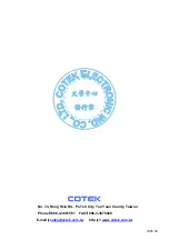 Preview for 11 page of Cotek BP-1205 User Manual