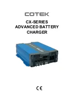 Preview for 1 page of Cotek CX1215 User Manual