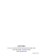 Preview for 22 page of Cotek CX1215 User Manual