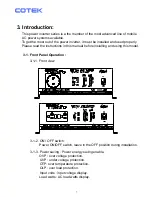 Preview for 8 page of Cotek S1500-112 User Manual