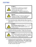 Preview for 12 page of Cotek S1500-112 User Manual