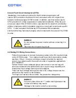 Preview for 14 page of Cotek S1500-112 User Manual