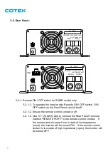 Preview for 10 page of Cotek S600 Series User Manual