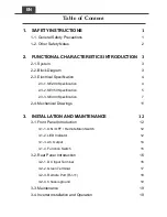 Preview for 3 page of Cotek SE200-112 User Manual