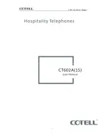 Preview for 1 page of Cotell CT602A(1S) User Manual