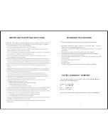 Preview for 4 page of Cotell CT692A(1S) User Manual