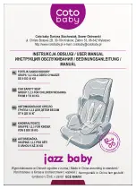 Coto baby Jazz Baby User Manual предпросмотр