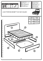 Preview for 2 page of COTTA Lightstar Boxbett Assembly Instructions Manual