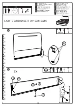 Preview for 3 page of COTTA Lightstar Boxbett Assembly Instructions Manual