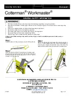 Предварительный просмотр 2 страницы Cotterman Workmaster WMX10R37A3P3 Assembly Instructions