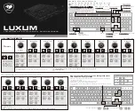 Preview for 1 page of COUGAR LUXLIM Quick Start Manual