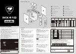 COUGAR MESH-G MX410 User Manual preview