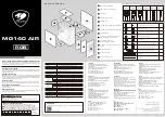 Preview for 1 page of COUGAR MG140 Air RGB Assembly Instructions