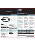 COUGAR MINOS X5 User Manual preview