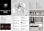 COUGAR MX440-G RGB Assembly Drawing preview