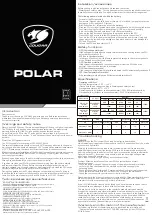 COUGAR POLAR 1050 Manual предпросмотр