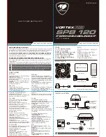 COUGAR Vortex SPB 120 User Manual preview