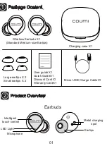 Предварительный просмотр 2 страницы COUMI TWS-817A User Manual