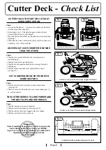 Preview for 9 page of Countax D18/50 Operator'S Manual