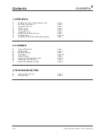 Preview for 2 page of Counterline vision aire Operation And Maintenance Manual