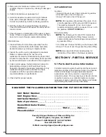 Preview for 26 page of Country Clipper CBS2 Operator'S Manual