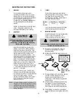 Preview for 12 page of Country Clipper Charger SR1020 Safety Instructions & Operator'S Manual