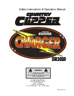 Preview for 28 page of Country Clipper Charger SR1020 Safety Instructions & Operator'S Manual