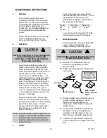 Предварительный просмотр 11 страницы Country Clipper Jazee Safety Instructions & Operator'S Manual