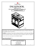 Country Flame Inglenook IWZC-02 Owner'S Manual preview