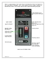 Preview for 13 page of Country Flame LITTLE RASCAL LR-01 Installation, Operation And Maintenance Manual