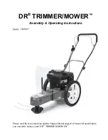 Country Home Products DR TRIMMER/MOWER SPRINT Assembly & Operating Instructions preview