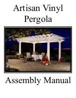 Country Lane Gazebos Artisan Vinyl Pergola Assembly Manual preview