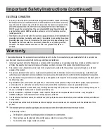 Preview for 4 page of Country Living CL-LS-697-3 User Manual