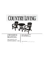 Country Living S014Q76-1 Owner'S Manual preview