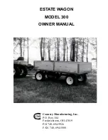 Предварительный просмотр 1 страницы Country Manufacturing 300 Owner'S Manual