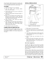 Предварительный просмотр 15 страницы CountyLine 602377 Assembly & Operators Manual