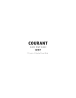 Предварительный просмотр 1 страницы COURANT CARRY Quick Start Manual