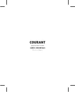 Предварительный просмотр 1 страницы COURANT CATCH:1 ESSENTIALS Quick Start Manual