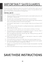 Preview for 2 page of COURANT CHB-2001CW User Manual