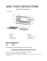 Preview for 3 page of COURANT TO-621K User Manual