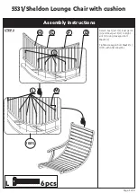 Preview for 5 page of Courtyard Casual Sheldon 5531 Product Instructions