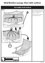 Preview for 6 page of Courtyard Casual Sheldon 5531 Product Instructions