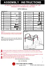 Courtyard Creations KFS1389-WM Assembly Instructions preview