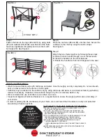 Предварительный просмотр 2 страницы Courtyard Creations KFS561F-WM Assembly Instructions