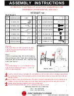 Courtyard Creations KFS562F-WM Assembly Instructions preview